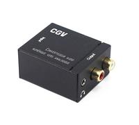 CGV Convertisseur audio DOP-R Numérique vers analogique Noir
