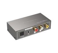 Convertisseur audio coaxial HDMI Arc connecté à un amplificateur conversion numérique vers fibre optique analogique prise casque sortie des canaux gauche et droit(Standard Version)