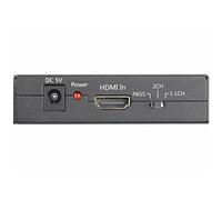 Auvisio Convertisseur audio HDMI vers TOSLINK (5.1) et Cinch stéréo (2.0)
