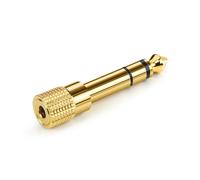 Convertisseur Audio Jack 6.35mm À 3.5mm,Adaptateur Pour Téléphone Sauna 3 5 Jack À 6.5,Écouteurs Mâle Femelle,Connecteur Aux Pour Micro Jemall - Type Audio Adapter 4.5cm