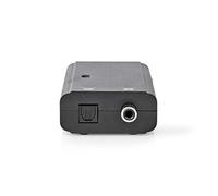 Convertisseur audio numérique - 1 voie - Entrée: 1x S/PDIF - Sortie : TosLink Female - eARC - Manuel - Noir