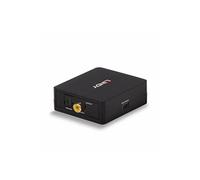 - Convertisseur audio numérique bidirectionnel - SPDIF (TOSLINK coaxial) - noir