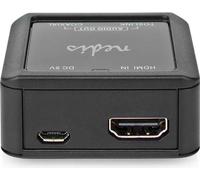 Convertisseur audio numérique | unidirectionnel | Entrée de connexion : alimentation DC / entrée HDMI™ | Sortie de connexion : 1x Coax Audio / 1x TosLink femelle | Automatique | Anthracite