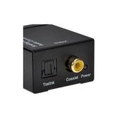 Convertisseur Audio Numérique vers analogique - Convertit un signal numérique (SPDIF Optique ou Coax) en signal analogique (RCA)