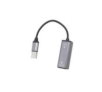 Convertisseur Audio USB Vers Optique, Adaptateur USB Vers SPDIF, Adaptateur Audio 24 Bits/96 KHz pour Connecter un Ordinateur Portable à une Barre de