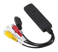 Convertisseur Audio vidéo USB 2.0Adaptateur de graveur de Capture vidéo Format VHS vers DVD numérique pour Windows 10 8 7 [472]