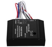 Convertisseur Audio Voiture Js22 en Métal, Haute vers Basse, Noir | Conversion Audio Stable, Empêche les Interférences Externes, Format Portable, pour Home Theaters et Scènes