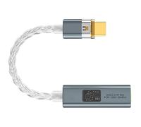 Convertisseur auditif numérique USB C efficace optimisé pour les écouteurs à haute impédance et les lectures claires Convertisseur auditif numérique de type C