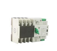 Convertisseur automatique triphasé 220V, 100a, 125a, ATS, 4P, double alimentation ininterrompue, commutateur de transfert automatique for l'énergie solaire ( Color : 4P 125A 220V , Size : Solar Invert