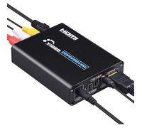 Convertisseur AV et S-vidéo vers HDMI Le noir