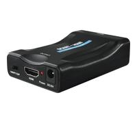 Hama Adaptateur vidéo SCART femelle pour prise CC vers HDMI femelle – support 1080p – Noir