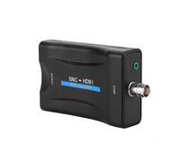 Convertisseur BNC vers HDMI avec adaptateur d'affichage vidéo 1080p et moniteur de surveillance + kit de câble USB