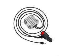 Convertisseur Boost 12 V/24 V vers 30 V 3,5 A CC pour Mini | Adaptateur d'alimentation de voiture avec boîtier en alliage d'aluminium | Compatible avec les véhicules 12 V et 24 V (2 mètres)