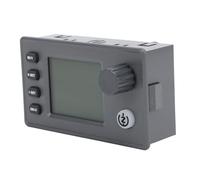 Convertisseur Boost DC vers DC, Module d'alimentation de Régulateur de Tension Réglable avec écran LCD avec Interface de Ventilateur, Boutons en Silicone Indépendants