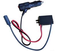 Convertisseur Boost IP68 3,5 A 30 V CC pour applications d'entrée 12 V 24 V pour camions, voitures, bateaux et véhicules utilitaires (50 cm)