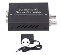 Convertisseur Brillixa SDI, Adaptateur vidéo 3G SDI à AV avec Sortie de PAL NTSCM pour la caméra et Le système de théâtre Domestique
