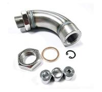 Convertisseur Catalytique D'échappement En Acier Inoxydable M18 X 1,5 Style J Capteur D'oxygène O2 Raccord De Restriction Antisalissure Sonde Lambda Capteur D'oxygène O2