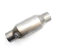 Convertisseur Catalytique Rond En Acier Inoxydable 400 Cellules, Diamètres 2'', 2,25'', 2,5'' Et 3'', Universel, Avec Sonde Lambda(2.5 inch 2)