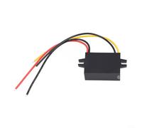 Convertisseur CC 15-80 V entrée vers sortie 12 V 1 A module régulateur de tension avec protection contre les surintensités pour voiture, camion, équipement industriel, noir