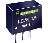 Convertisseur CC/CC pour circuits imprimés Gaptec LC78_12-1.5 10020042 12 V/DC 12 V/DC 1.5 A 18 W Nbr. de sorties: 1 x 1 pc(s)