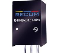 Convertisseur CC/CC pour circuits imprimés RECOM R-78HB6.5-0.5 Nbr. de sorties: 1 x 72 V/DC 6.5 V/DC 0.5 A 3.25 W 1 pc(s)