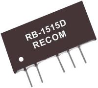 Convertisseur CC/CC pour circuits imprimés RECOM RB-2415D Nbr. de sorties: 2 x 24 V/DC 15 V/DC, -15 V/DC 33 mA 1 W 1 pc(s)