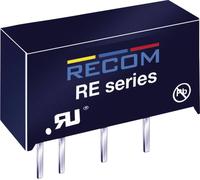Convertisseur CC/CC pour circuits imprimés RECOM RE-0512S Nbr. de sorties: 1 x 5 V/DC 12 V/DC 83 mA 1 W 1 pc(s)