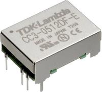 Convertisseur CC/CC pour circuits imprimés TDK-Lambda CC3-0512SF-E Nbr. de sorties: 1 x 5 V/DC 12 V/DC, 15 V/DC 0.25 A 3 W 1 pc(s)