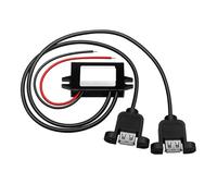 Convertisseur CC vers CC 12 V vers 5 V 3 A 15 W, Alimentation de Voiture 8 V-22 V vers 5 V CC, Module abaisseur de Tension USB Micro Mini(3A Single Micro USB)