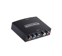 Convertisseur compatible HDMI vers HDMI Adaptateur convertisseur vidéo audio pour console de jeu DVD vers moniteur HDTV