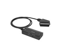 Convertisseur Compatible Vers Péritel, Adaptateur Vidéo Numérique HD Compatible Vers Vidéo Analogique et Audio G/D, Compatible DVI