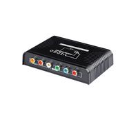 Convertisseur Composante Ypbpr Vers , Adaptateur de Câble Composante Vers HD 5-RCA avec Audio pour , DVD et TV