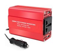 Convertisseur Convertisseur Batterie Externe Portable Onduleur Solaire Double Prise USB Universelle DC 12 V vers AC 220 V 300 W 1500 W 2000 W 2600 W Onduleur(300W)