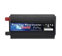 Convertisseur Convertisseur De Puissance 12 V CC 24V vers 220-230 V CA 60 Hz 1000W 2000W Onduleur Sinusoïdal Pur pour Voiture Prise Universelle(12V,1000W)
