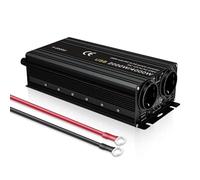Convertisseur Convertisseur Embarqué DC12V vers AC220V Onduleur Voiture 1500W 2000W 2600W Alimentation Mobile Portable Onduleur(4000W Peak EU)