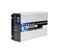 Convertisseur Convertisseur Haute Puissance 12 V 220 V 8000 W 10000 W 12000 V 12V 24 V 48 V 60 V 72 V pour Voiture Solaire, Onduleur Sinusoïdal Pur Hors Réseau Transformateur(12V,240V(60HZ)_10000W)