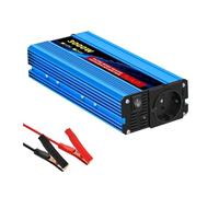 Convertisseur Convertisseur Puissance 1600 W/2200 W/3000 W/4000 W DC 12 V/24 V vers AC 220 V 50 Hz Adaptateur Chargeur Prise UE pour Onduleur À Onde Sinusoïdale Onduleur(12V 3000W EU)