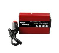 Convertisseur Convertisseur Puissance CC vers CA 500 W Onduleur Voiture 12 V CC vers 110 V 220 V CA Transformateur Automatique avec Double Adaptateur USB Voiture Onduleur(12V to 110V AC)