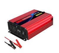 Convertisseur Convertisseur Puissance Sinusoïdal Pur 16000 W 4000 W 60 Hz 12 V 24 V vers 110 V AC Accessoires Voiture Solaire avec LED Et Prise Américaine Transformateur(24V 110V 4000W 60HZ)