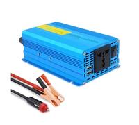 Convertisseur Convertisseur Tension 600 W/1200 W DC 12 V/24V vers AC 220V/230V 50Hz/60Hz Prise Universelle Allume-Cigare Voiture Onduleur À Onde Sinusoïdale Onduleur(12V 60Hz)