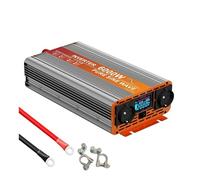Convertisseur Convertisseur Tension Double avec Écran LCD Prise UE 50 Hz 12 V 24 V 3000 W/6000 W Puissance Sortie Maximale Tension Sortie AC 220 V Onduleur(24V,6000w)