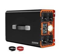 Convertisseur Convertisseur Tension Inverseur 12V 24V DC 220V 230V 3000W 5000W 6000W 7000W Batterie Externe Onduleur Onde Sinusoïdale pour Onduleur(5000W,12V,220-230V 50Hz)