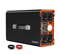 Convertisseur Convertisseur Tension Inverseur 12V 24V DC 220V 230V 3000W 5000W 6000W 7000W Batterie Externe Onduleur Onde Sinusoïdale pour Onduleur(7000W,60V,220-230V 50Hz)