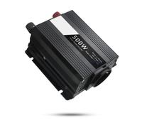 Convertisseur Convertisseur Tension LED 12 V CC vers 220 V CA 230 V 500 W/1000 W Prise Allume-Cigare Voiture Accessoires Automobiles Convertisseur Pur Sinus(Noir)