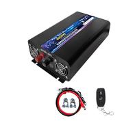Convertisseur Convertisseur Tension Sinusoïdal Pur 2000 W 4000 W 12 V 220 V 24 V CC vers 110 V CA Micro-onduleur Voiture avec Télécommande LCD(24V,110V-120V 60Hz,Europe)