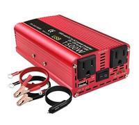 Convertisseur Convertissr De Puissance Portable pour Voiture 1500 W/2000 W/2600 W DC12 V vers AC110 V, Adaptatr De Chargr, Prise, Accessoires Automobiles(2600W 12V-110V)