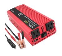 Convertisseur Courant Portable pour Voiture Adaptateur Prise Américaine Accessoires Automobiles 1500 W/2000 W/2600 W 12 V CC vers 110 V CA Onduleur Puissance(2600W 12V-110V)