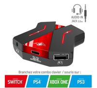 Convertisseur - CROSSGAME - 2 - Fonction audio intégrée - Compatible PS4/PS3/XBOX ONE - USB