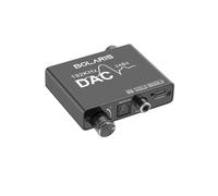 Convertisseur DAC Audio 192 kHz Numérique vers Analogique / RCA / Jack Noir