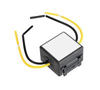 Convertisseur d'alimentation 24 V à 12 V - Réducteur de Tension abaisseur 3 A pour Bus, Camion, système Audio de Voiture, interphone, systèmes de Surveillance, Alliage